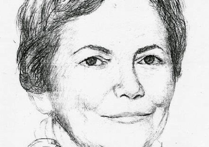 Jean Aristeguieta (dibujada por Elvira Senior)