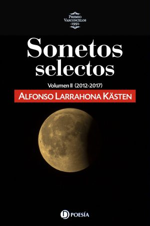 Cubierta de "Sonetos selectos" de Alfonso Larrahona (Volumen 2)