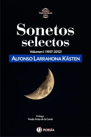 Cubierta de "Versos de mi silencio", de Alfonso Larrahona (Volumen 1)