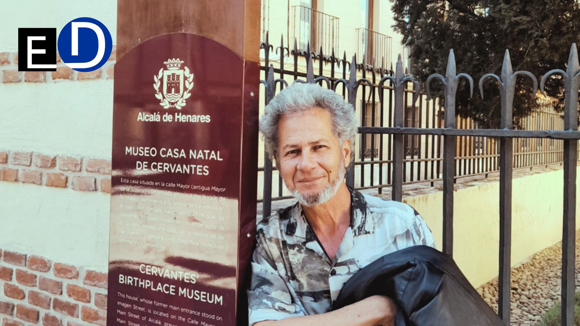 El escritor cubano Rafael Vilches Proenza en Madrid.