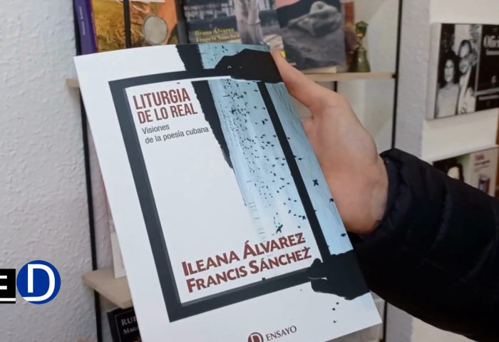 Cubierta del libro "Liturgia de lo real" (Ediciones Deslinde, Madrid, 2023), un libro de Ileana Álvarez y Francis Sánchez.